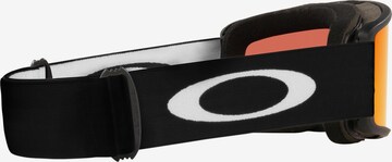 OAKLEY Sportsonnenbrille 'Target Line' in Schwarz