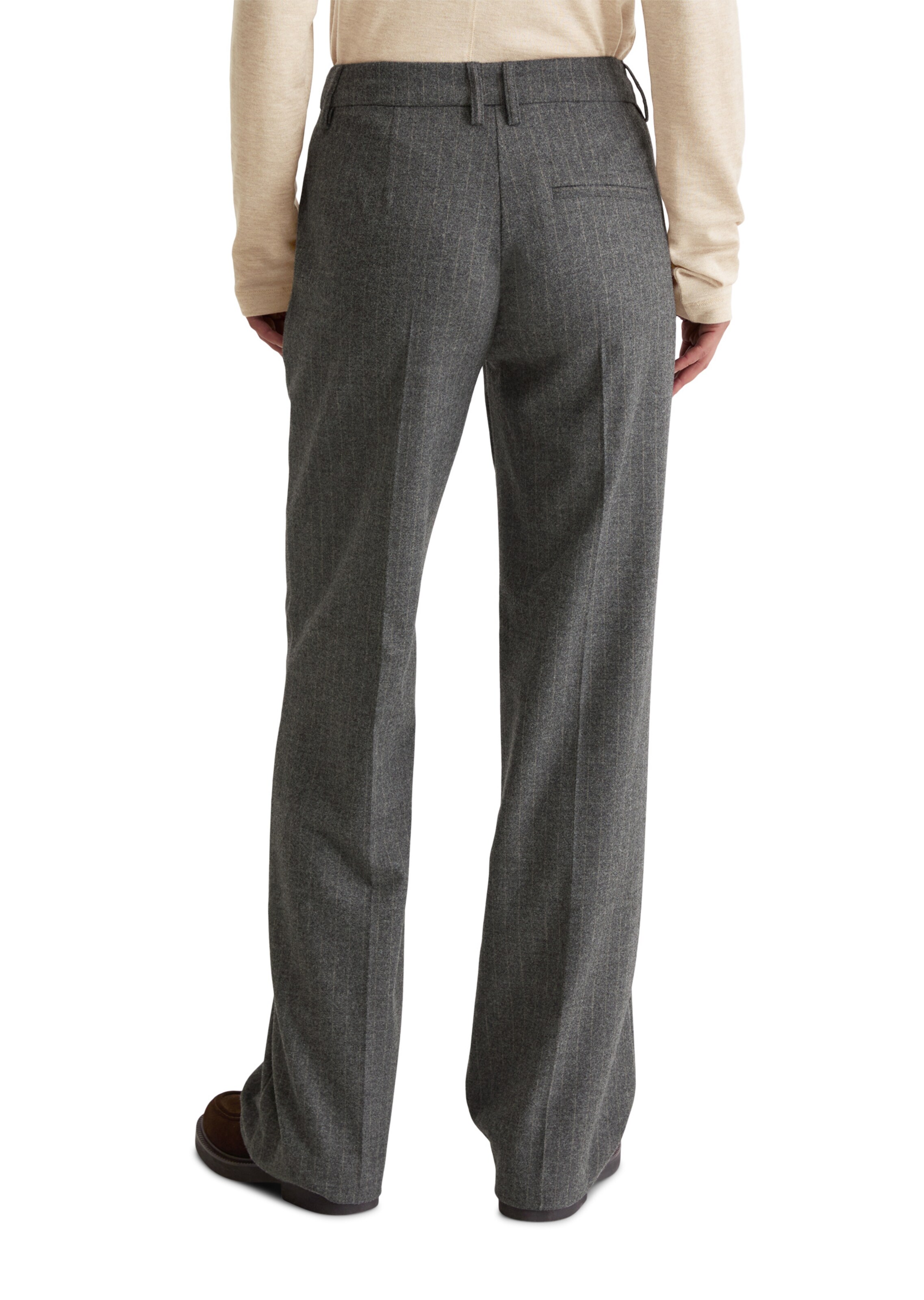 Marc O'Polo Regular Trousers in Grey