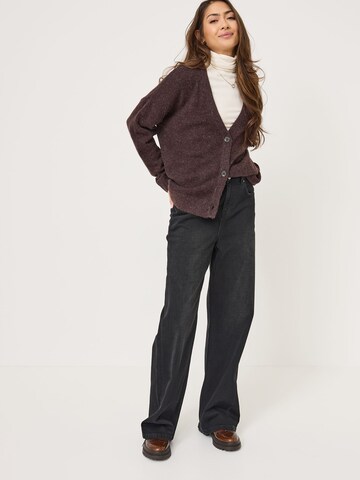 Tamaris Knit Cardigan in Purple