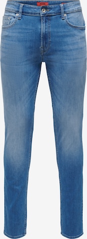 Only & Sons Slimfit Jeans 'Loom' in Blauw: voorkant