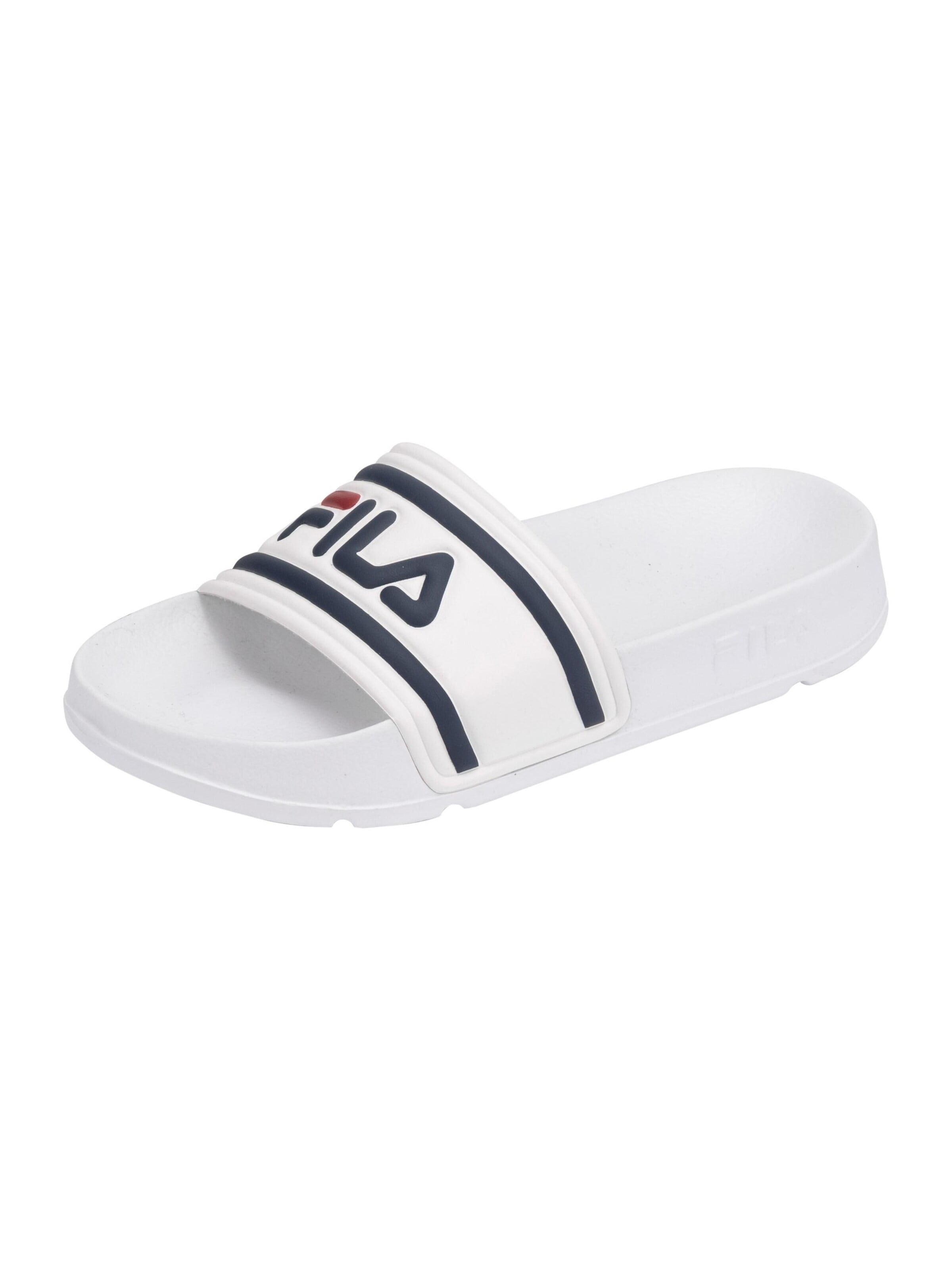 Ciabatta 'MORRO BAY slipper kids' di FILA in bianco