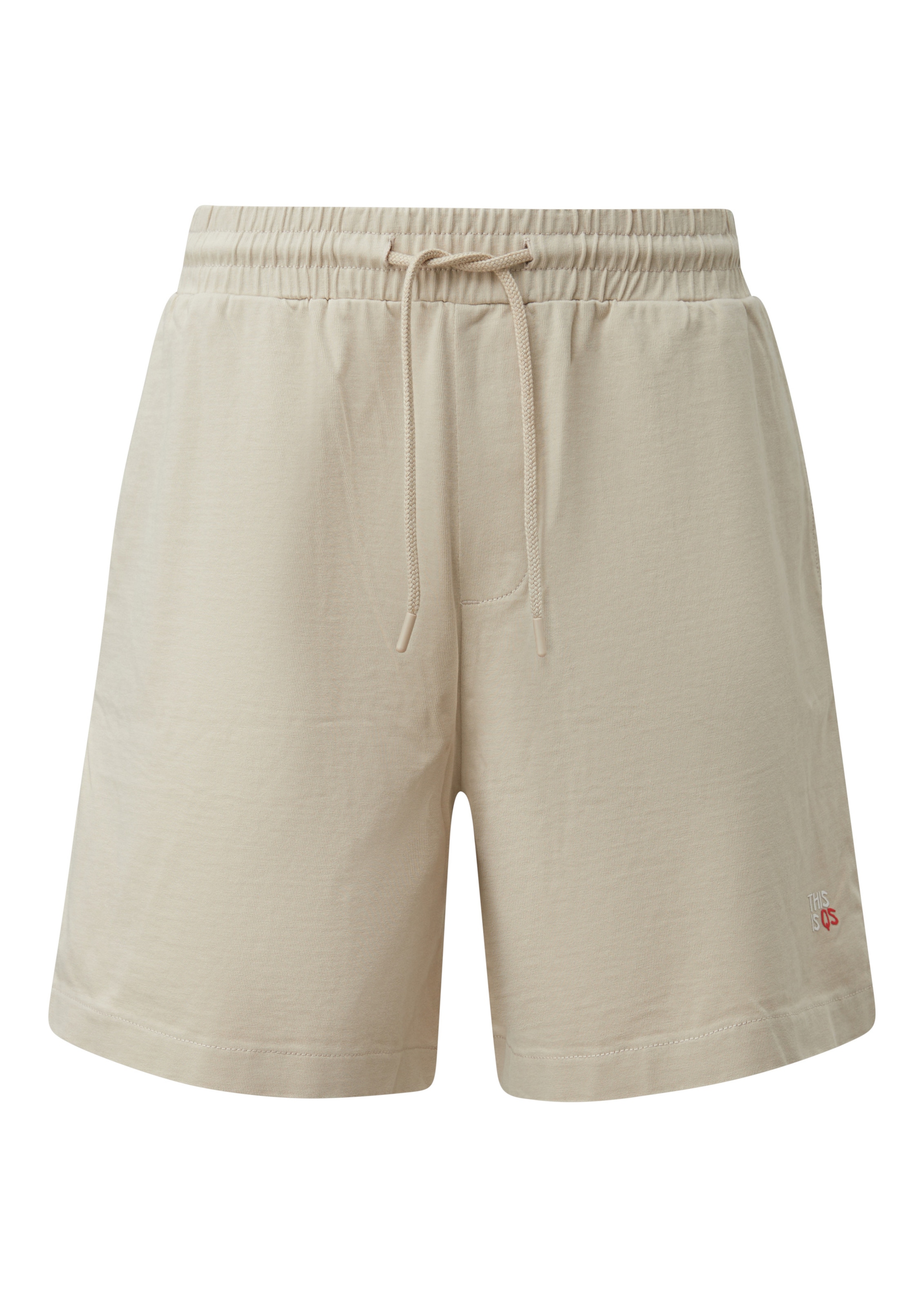 QS Shorts in Beige: Vorderseite