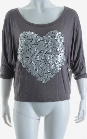 lola Top & Shirt in L in Grey: front