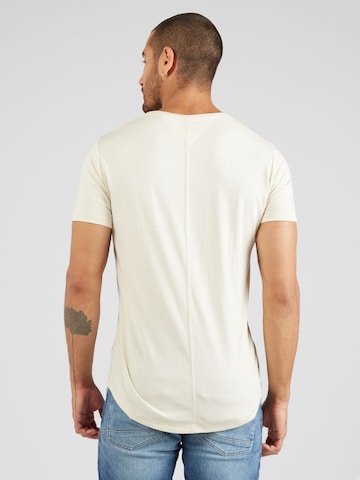 T-Shirt 'Jaspe' Tommy Jeans en beige