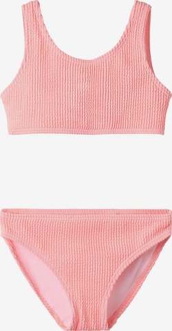 NAME IT Bustier Bikini in Roze: voorkant
