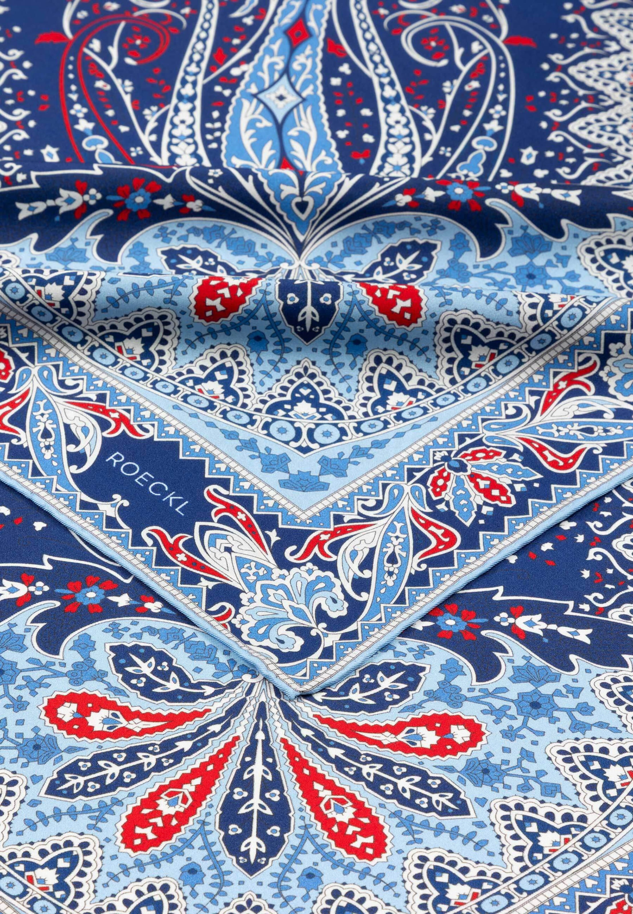 Foulard ' PAISLEY DREAMS ' di Roeckl in blu