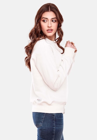 Sweat-shirt NAVAHOO en blanc