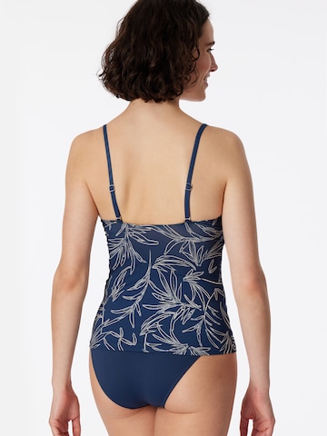 SCHIESSER Tankini ' Ocean Swim ' in Blauw