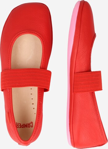 CAMPER Ballet Flats 'Right' in Red