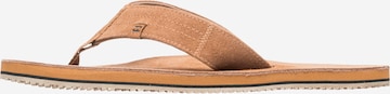 BILLABONG Teenslippers 'Seaway' in Bruin: voorkant
