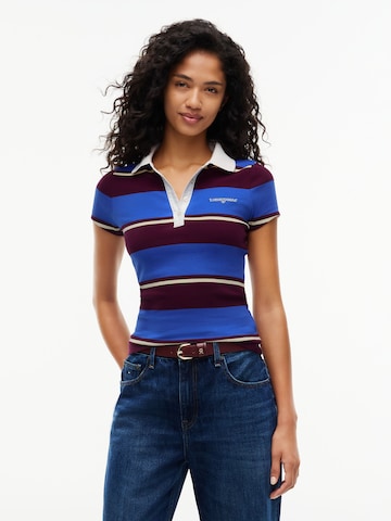 Maglietta di Tommy Jeans in blu: frontale