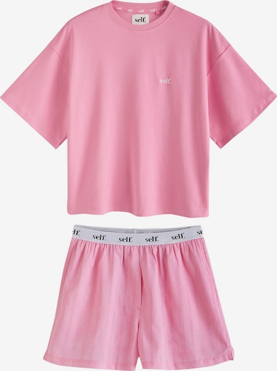 self. Pyjama in XS in pink, Produktansicht