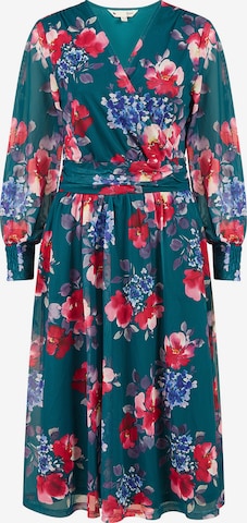 Yumi Kleid in Grün: Vorderseite