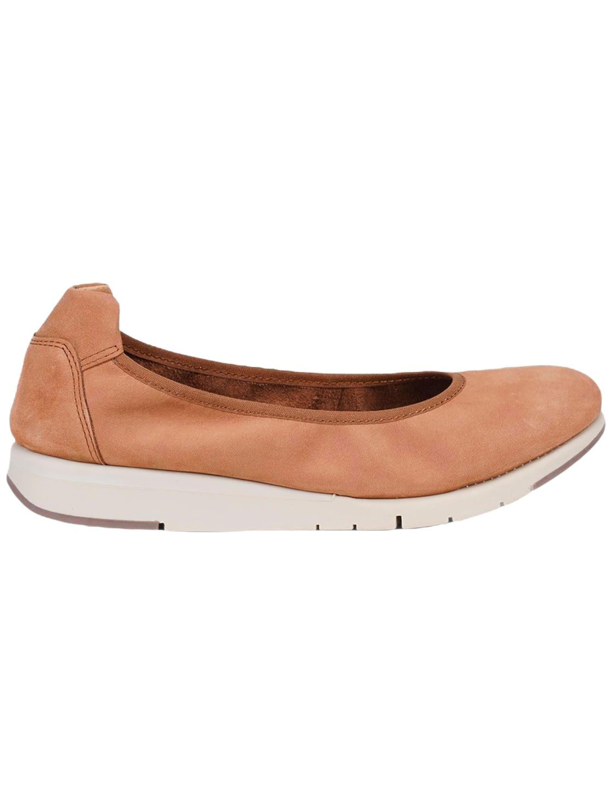 Desa - Bailarina 'DESA Damen DesaComfort Ballerinas aus Nubukleder' en marrón