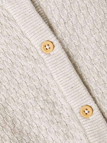 NAME IT Knit Cardigan 'Tefan' in Beige