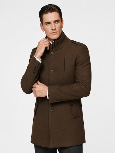 ALLTHEMEN Winter Coat 'Winterruhe' in S in Cappuccino, Item view