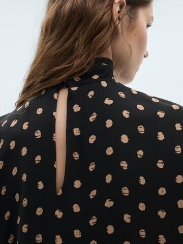 Chemisier 'TODY' MANGO en noir