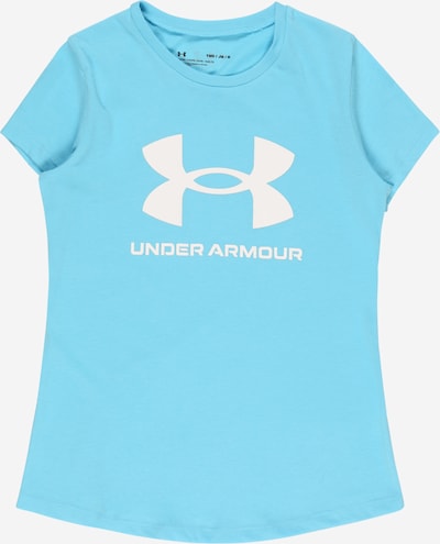 UNDER ARMOUR Functioneel shirt in de kleur Donkerblauw / Wit, Productweergave