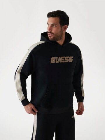 GUESS Sweatshirt in Schwarz: Vorderseite