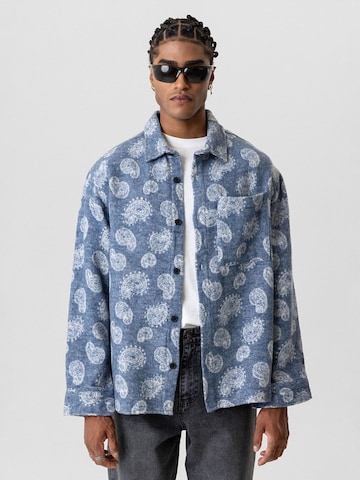 Dandalo Comfort fit Button Up Shirt 'Arthur' in Blue: front