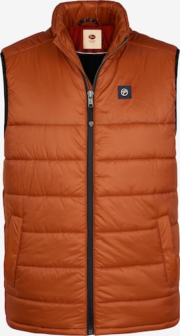 Petrol Industries Vest 'Dawson' in Orange: front