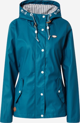 Ragwear Between-Season Jacket 'MARGGE' in Blue: front