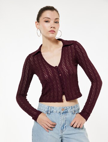 Koton Strickjacke in Rot: Vorderseite