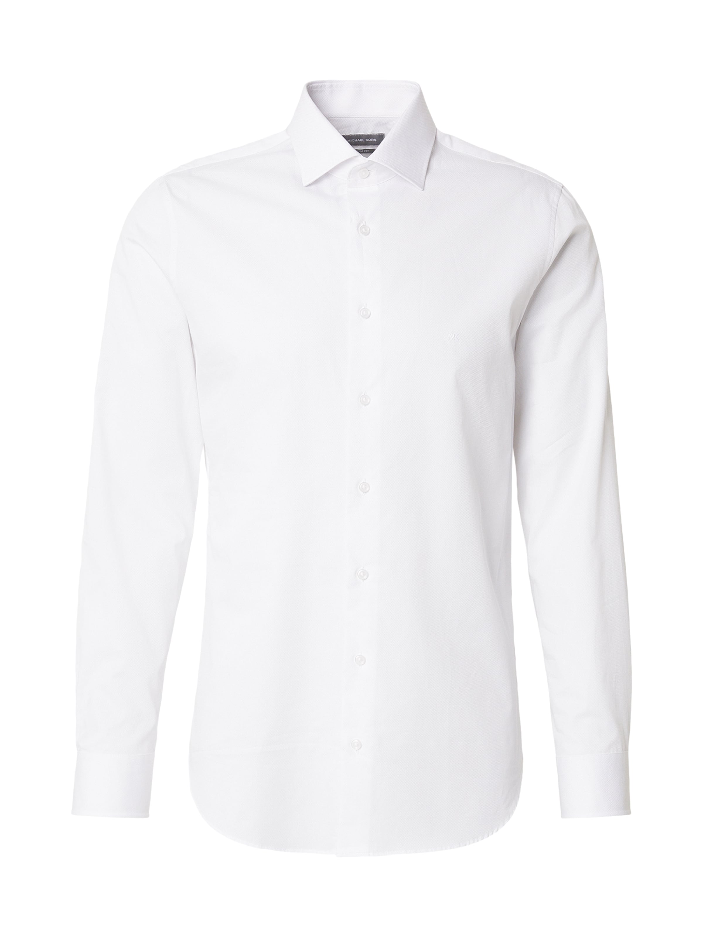 Michael Kors Chemise business 'DIAMOND' en blanc, Vue avec produit