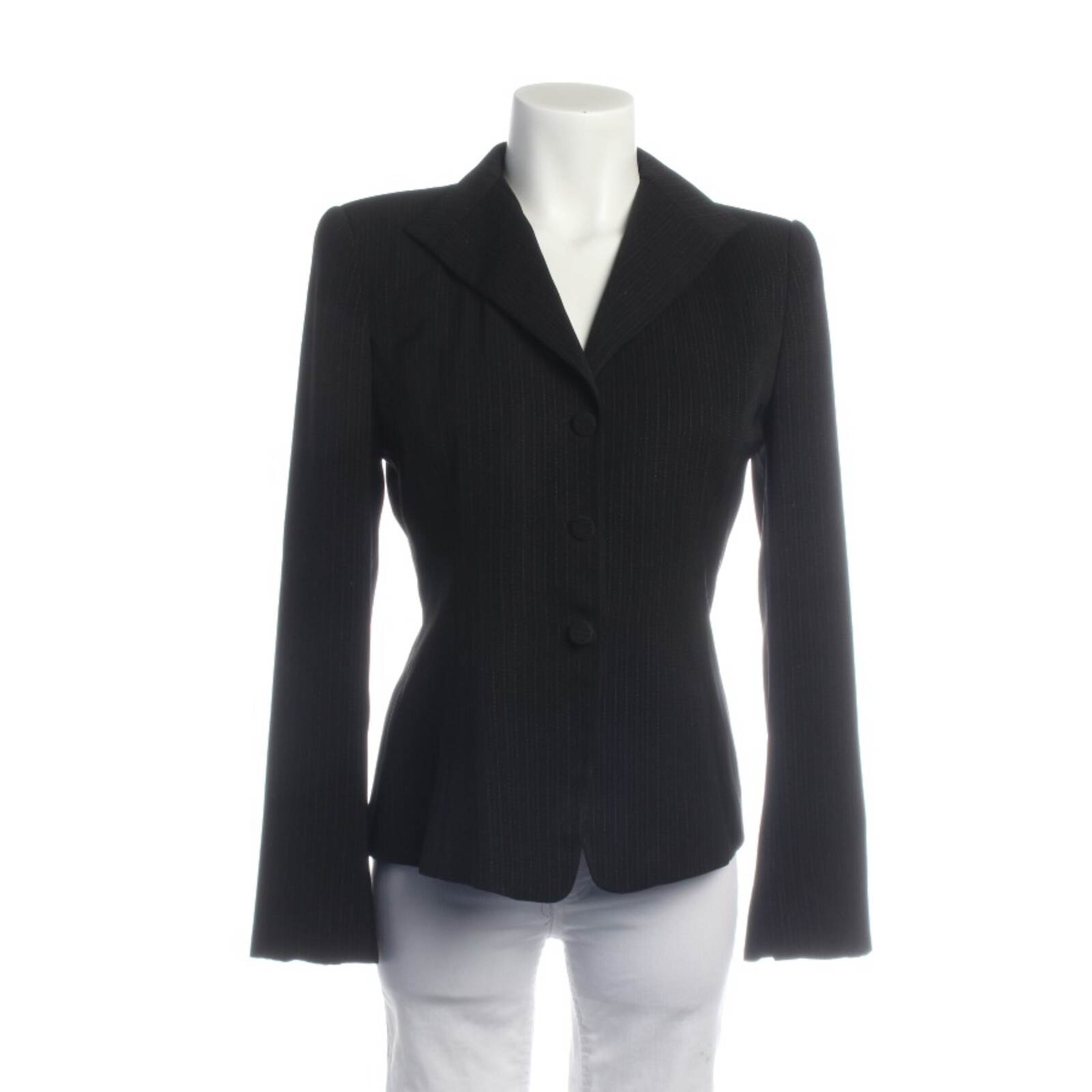 GIORGIO ARMANI Blazer in XS in Black: front
