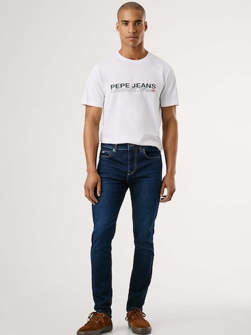 Pepe Jeans Skinny Jeans 'FINSBURY' in Blauw