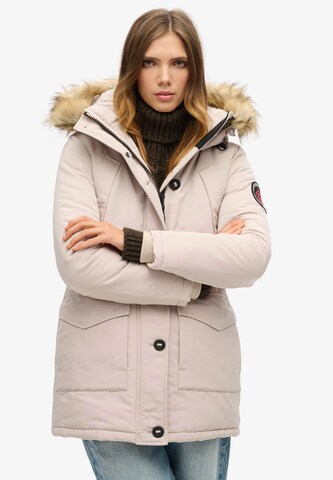 Superdry Winter parka 'Everest' in Grey