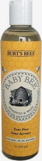 BURT'S BEES Shampoo & Shower Gel in gelb, Produktansicht