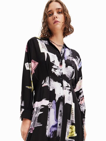 Robe-chemise 'PERCY' Desigual en noir