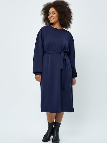 Peppercorn Jurk 'Laila' in Blauw: voorkant