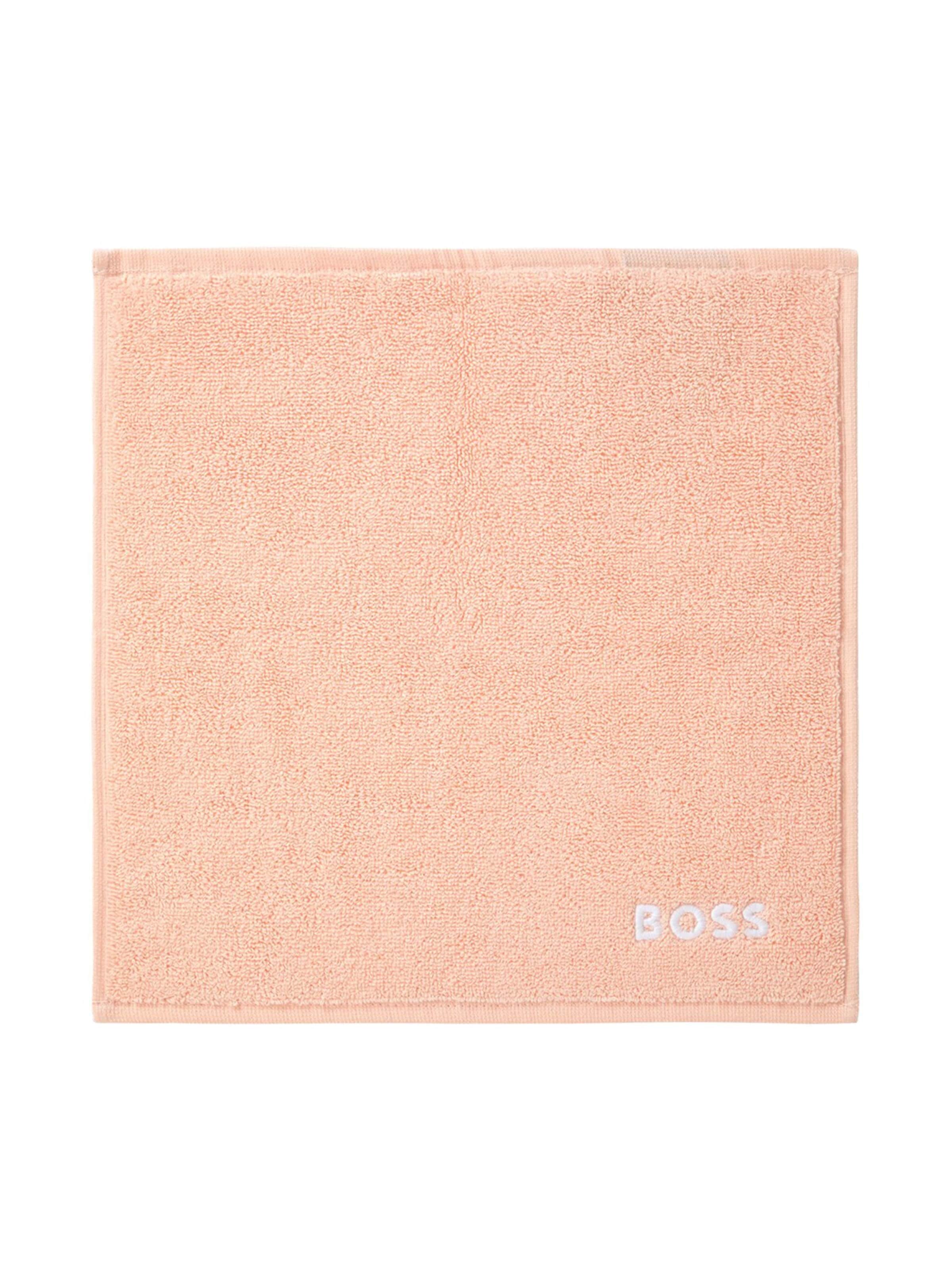 BOSS Home Towel 'EDGE' in Pink: front