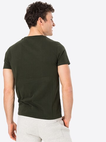 Superdry Zwężany krój Koszulka w kolorze zielony