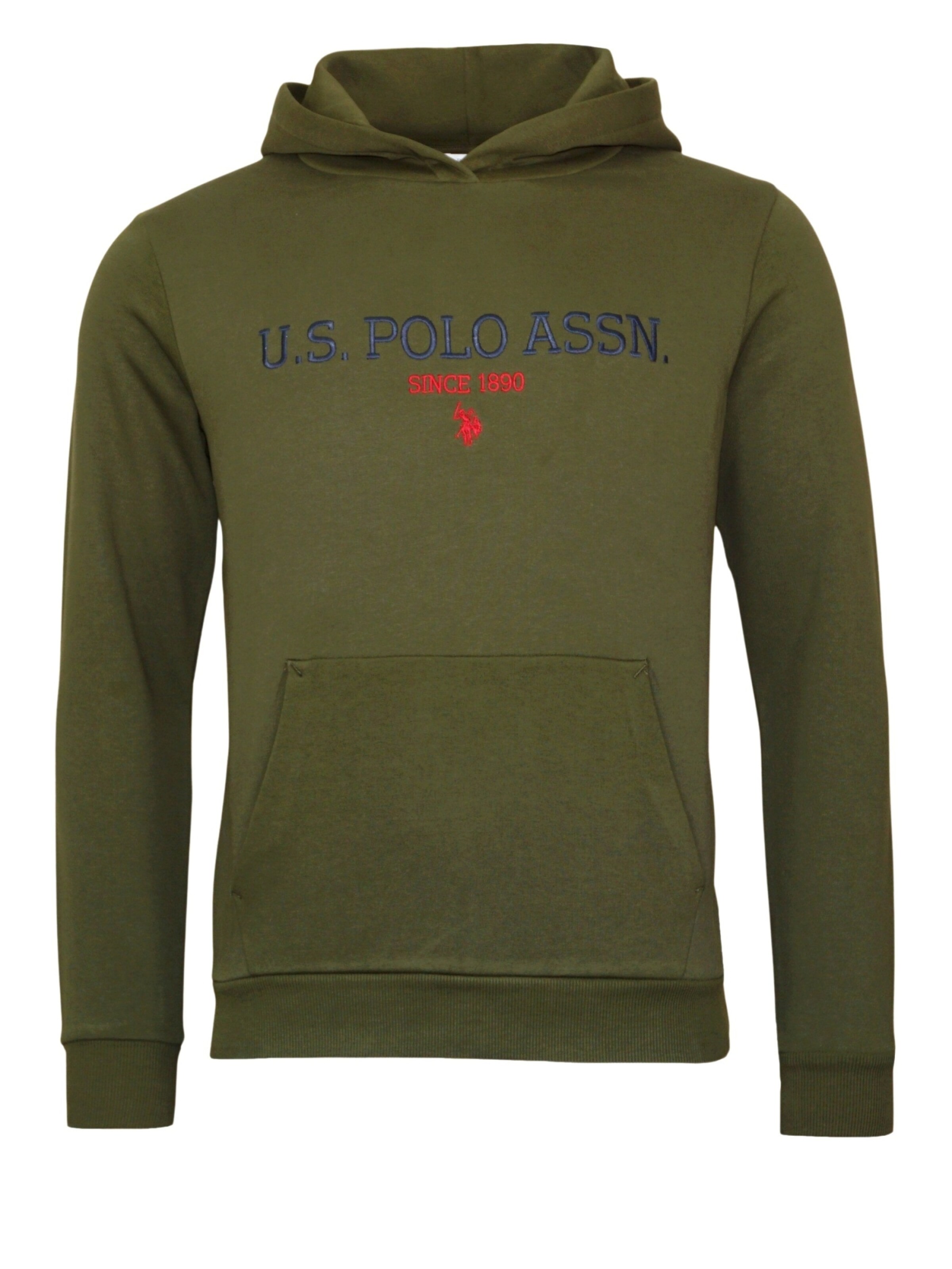 U.S. POLO ASSN. Sweatshirt i grøn: forside