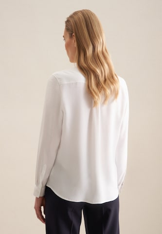SEIDENSTICKER Bluse in Weiß
