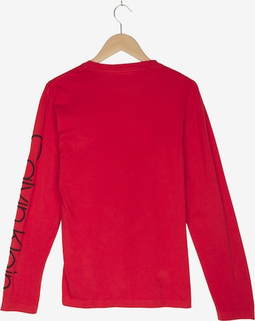 Calvin Klein Langarmshirt S in Rot