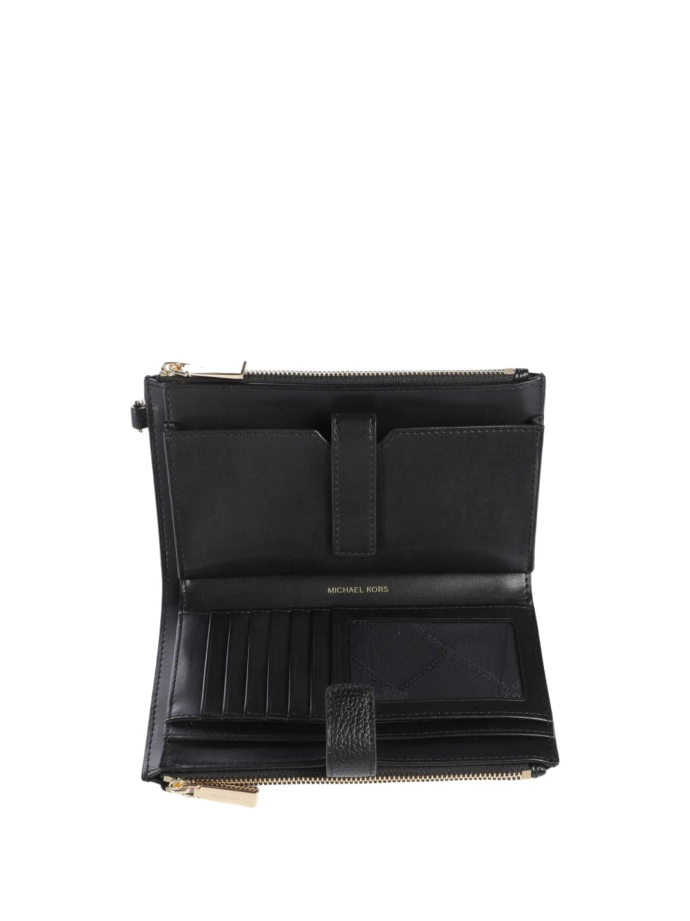 MICHAEL Michael Kors Party táska 'Michael Kors Pochette à dragonne Jet Set Noir' - fekete