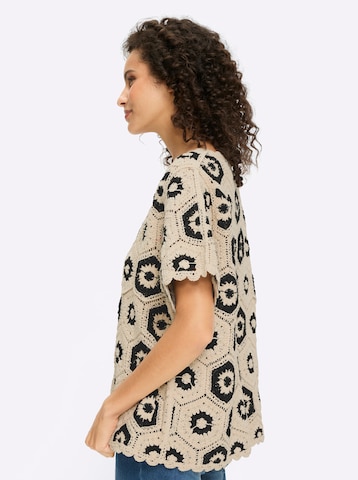 Pull-over heine en beige