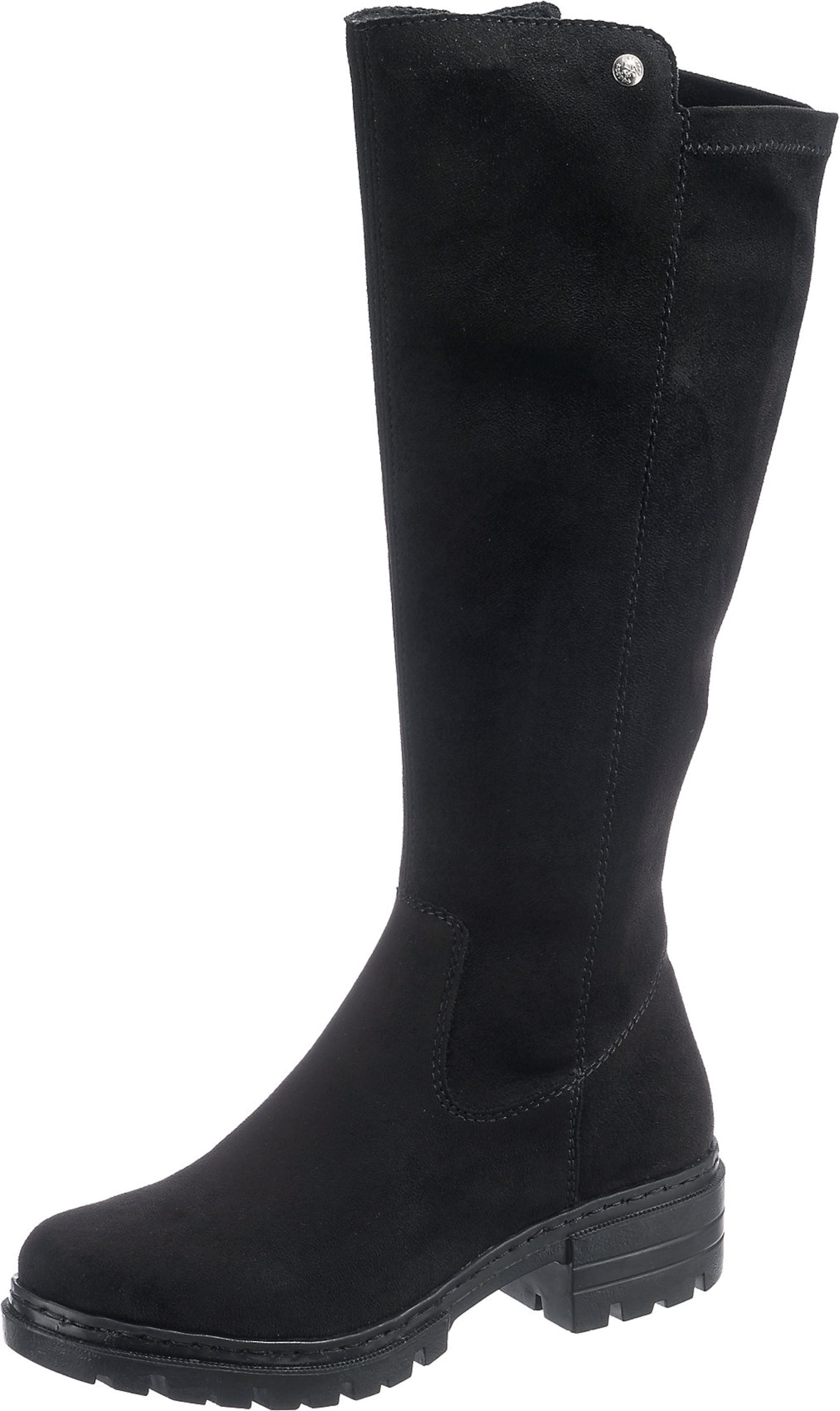 Rieker Støvler i sort: forside