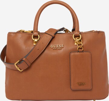 GUESS Handbag 'Arja' in Brown: front