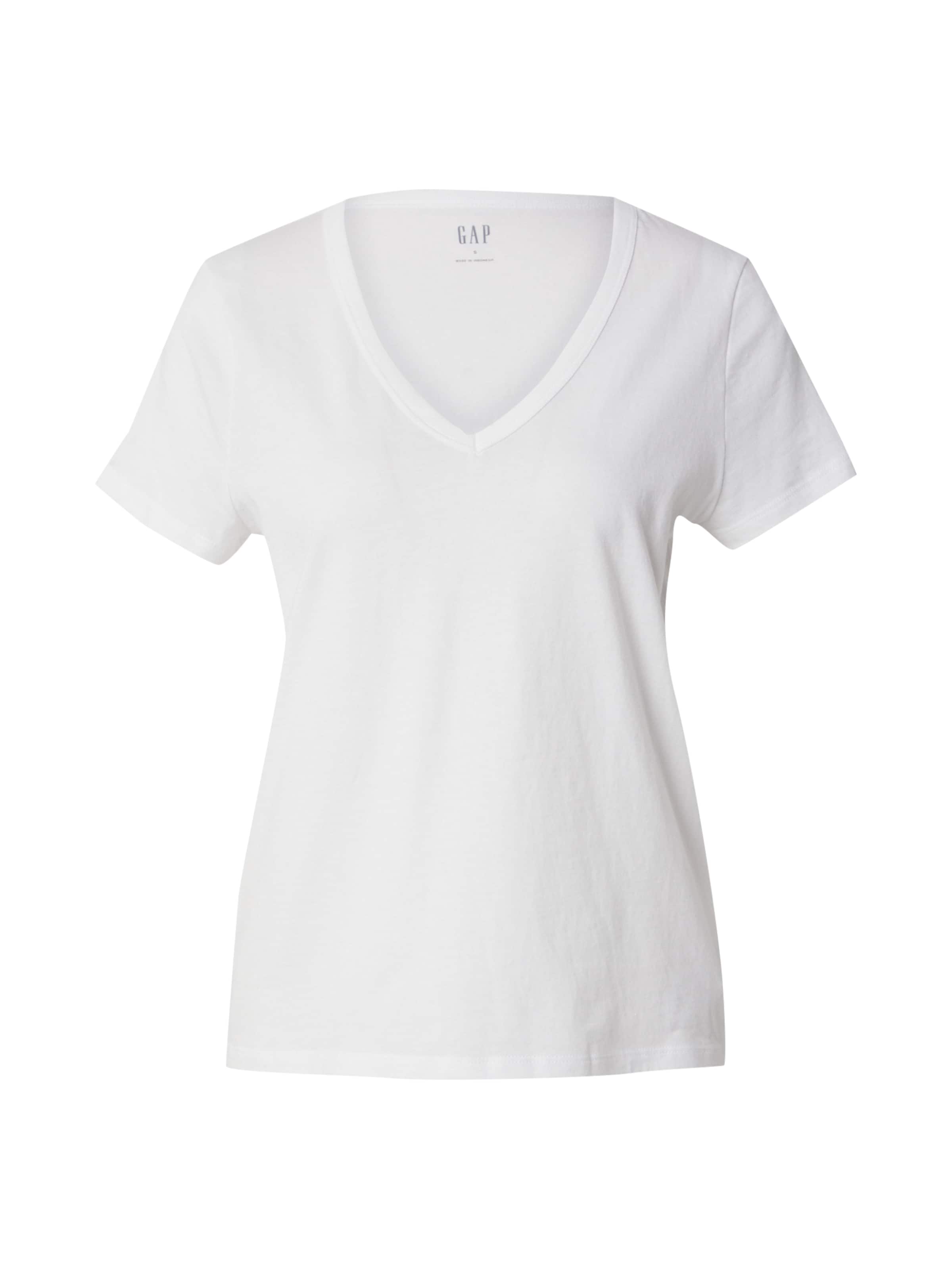 T-shirt GAP en blanc : devant