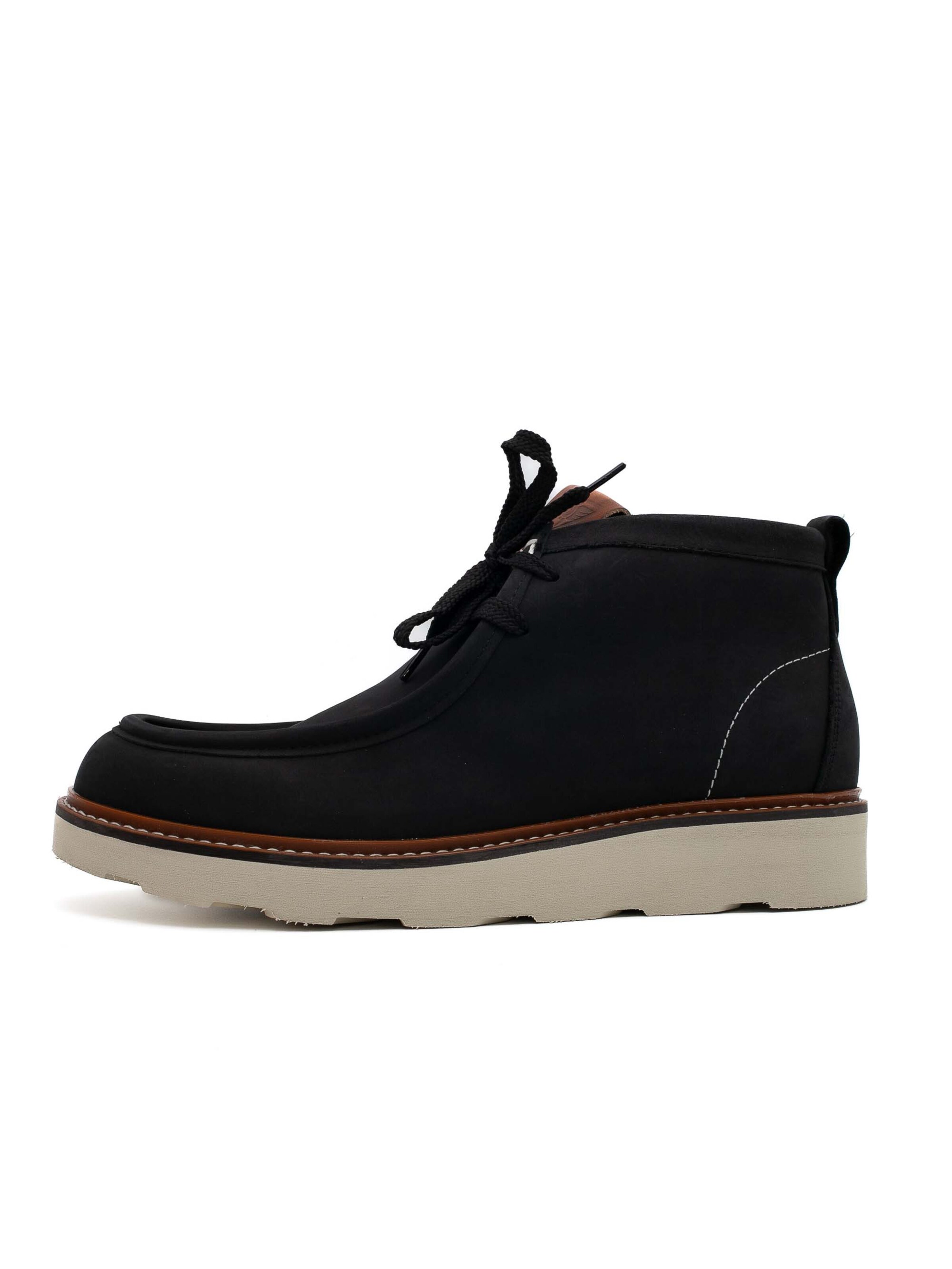 Docksteps Veterboots 'Oakland' in Zwart