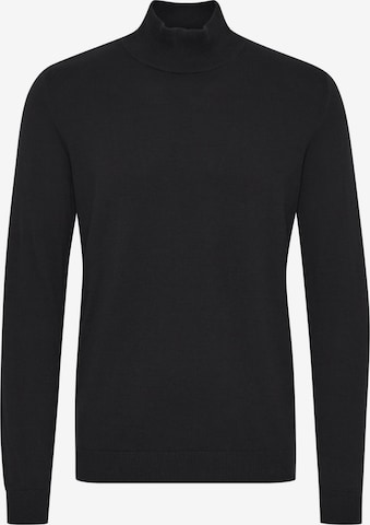 !Solid Sweater 'Agrio' in Black: front