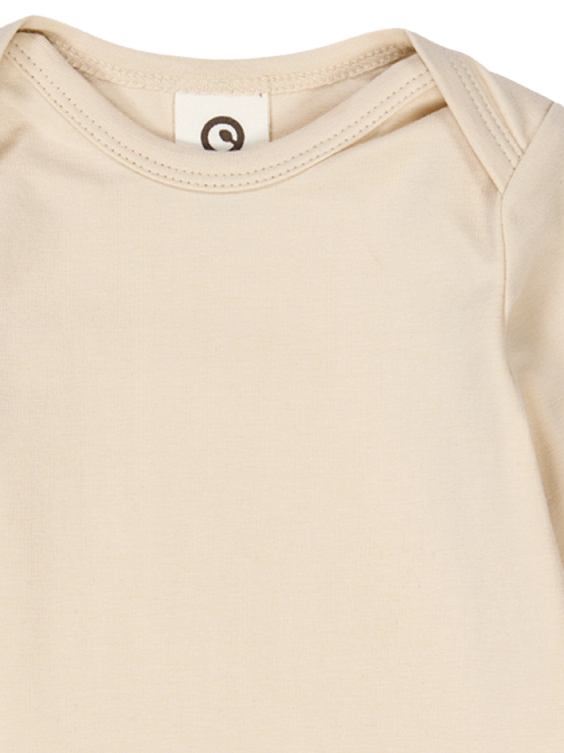 Barboteuse / body Müsli by GREEN COTTON en beige