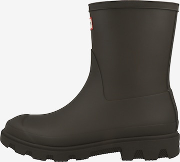 Bottes en caoutchouc HUNTER en marron : devant