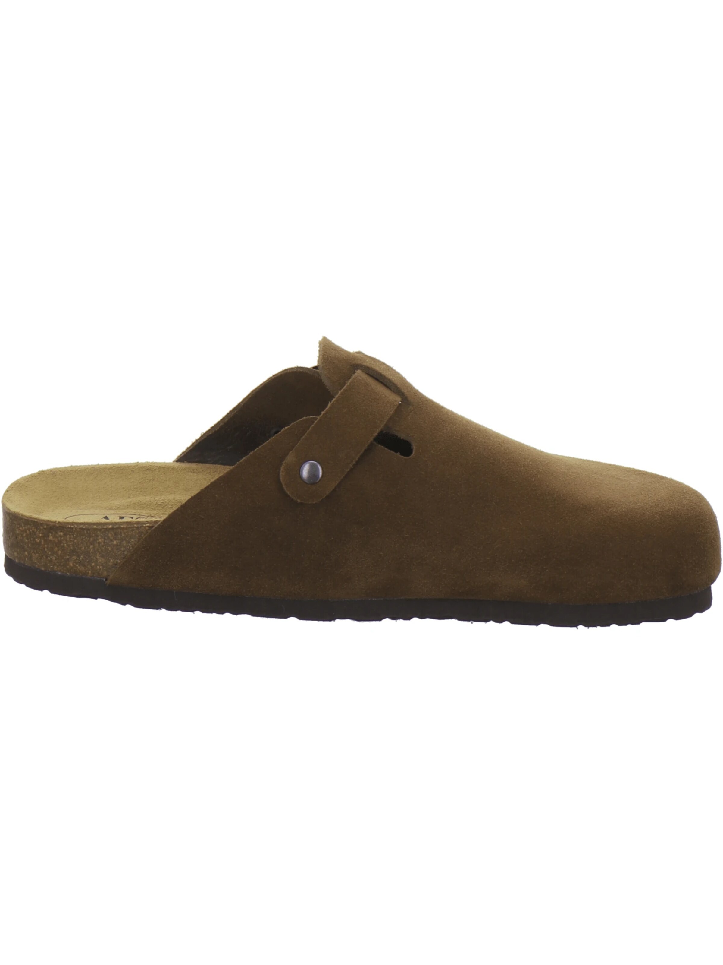 AFS-Schuhe - Zuecos 'Clogs Herren cafe Veloursleder' en marrón