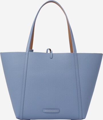 ARMANI EXCHANGE Shopper in Blauw